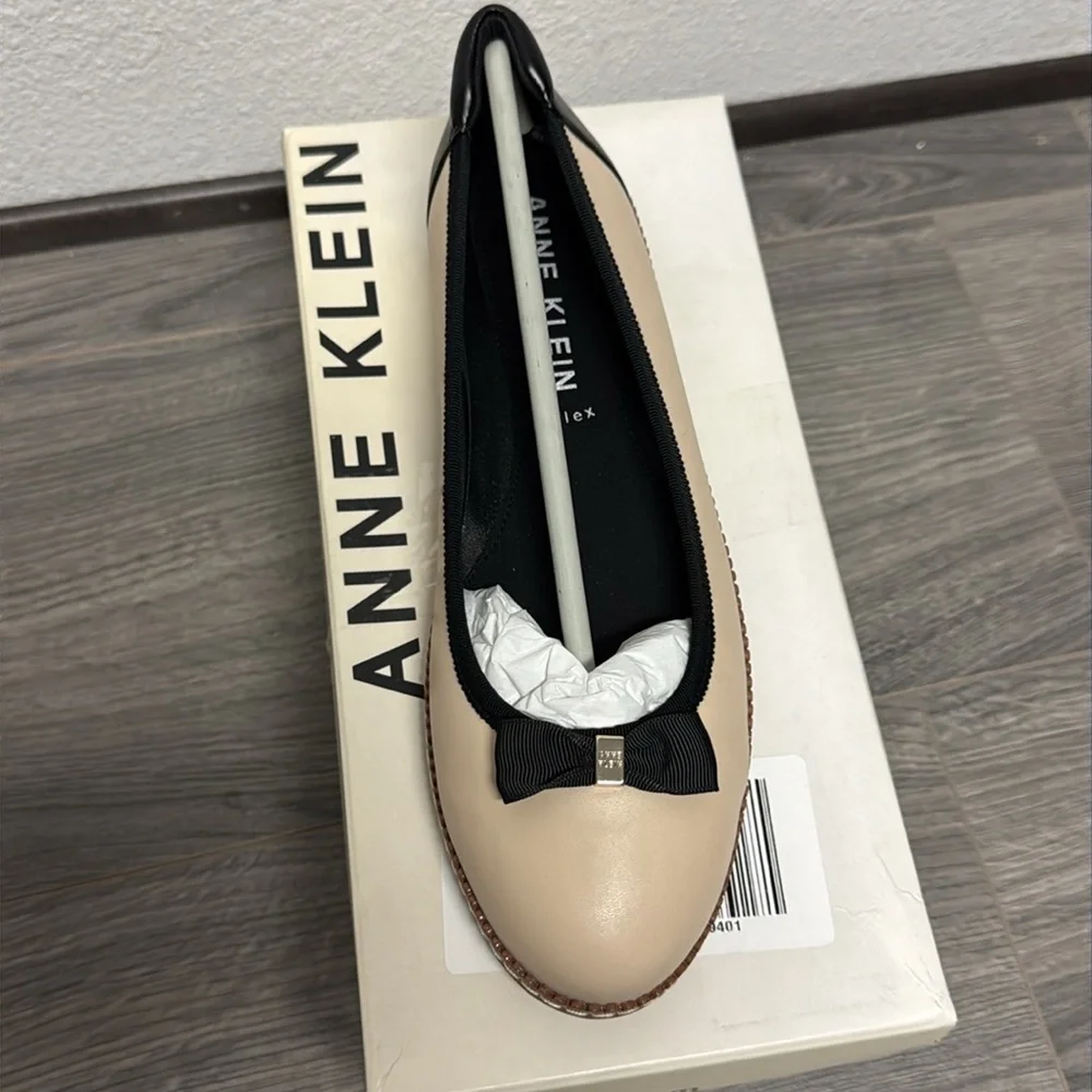 ANNE KLEIN Ember Flat Ivory/black_4